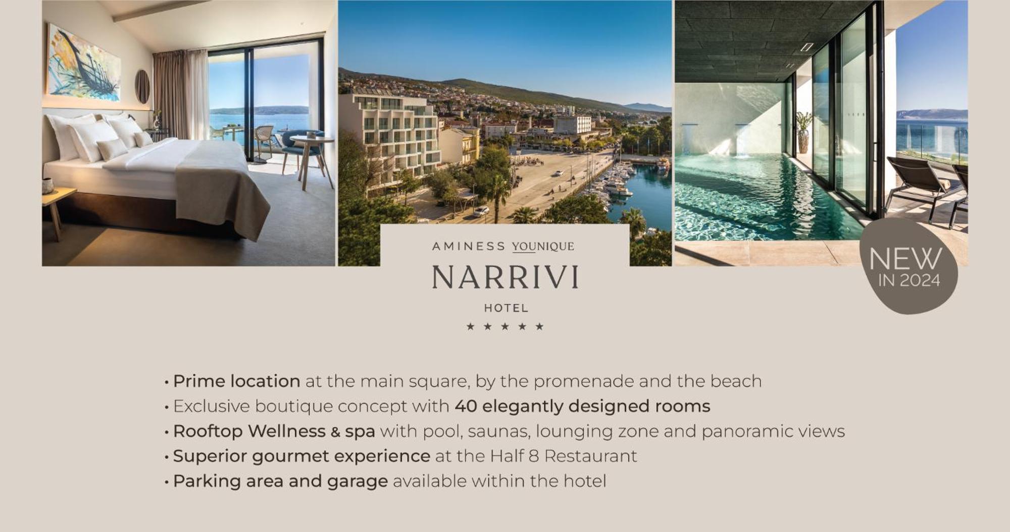 Aminess Younique Narrivi Hotel Crikvenica Exterior foto
